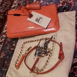Burberry 2 in 1, wristlet and shoulder bag
